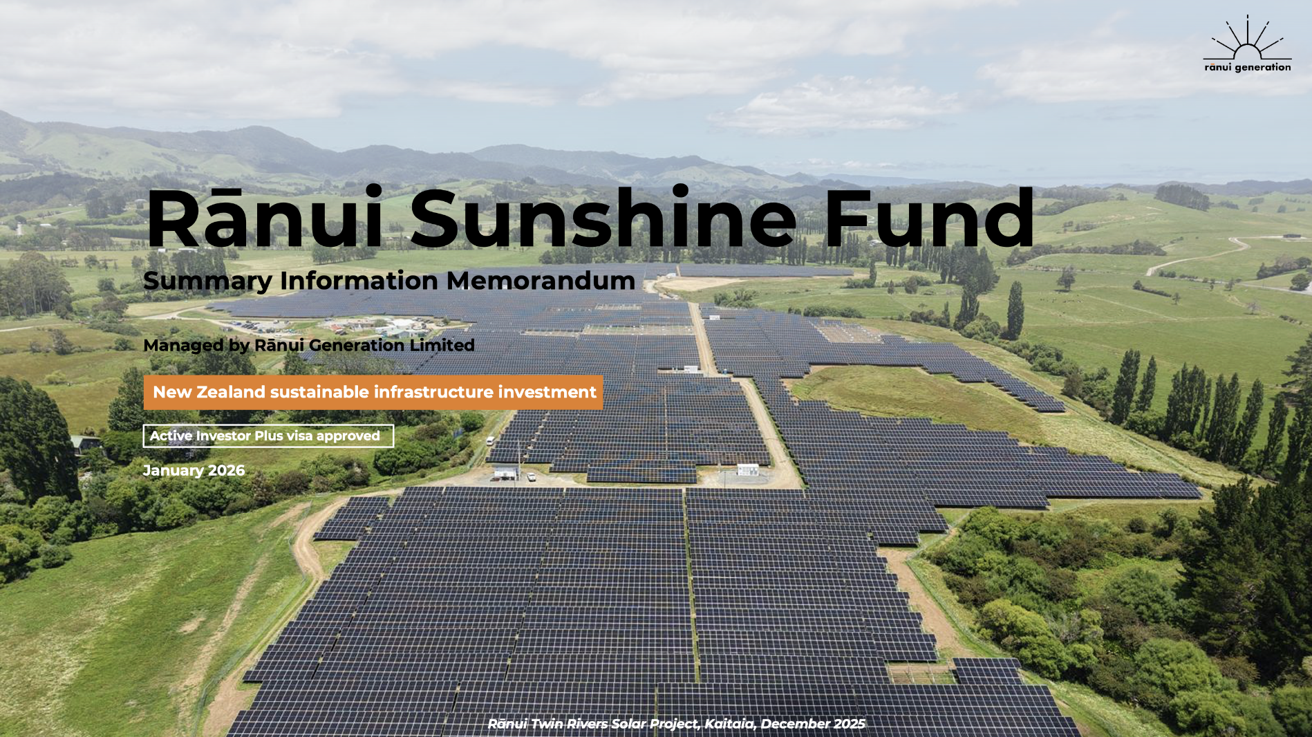 Twin Rivers Solar Farm